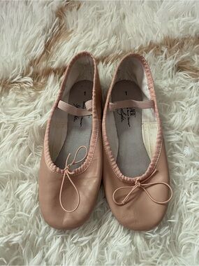American Ballet Theatre girls Pink Ballet Slipper sz1